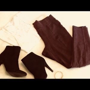 SALE 🍂 Maroon Ponte Leggings